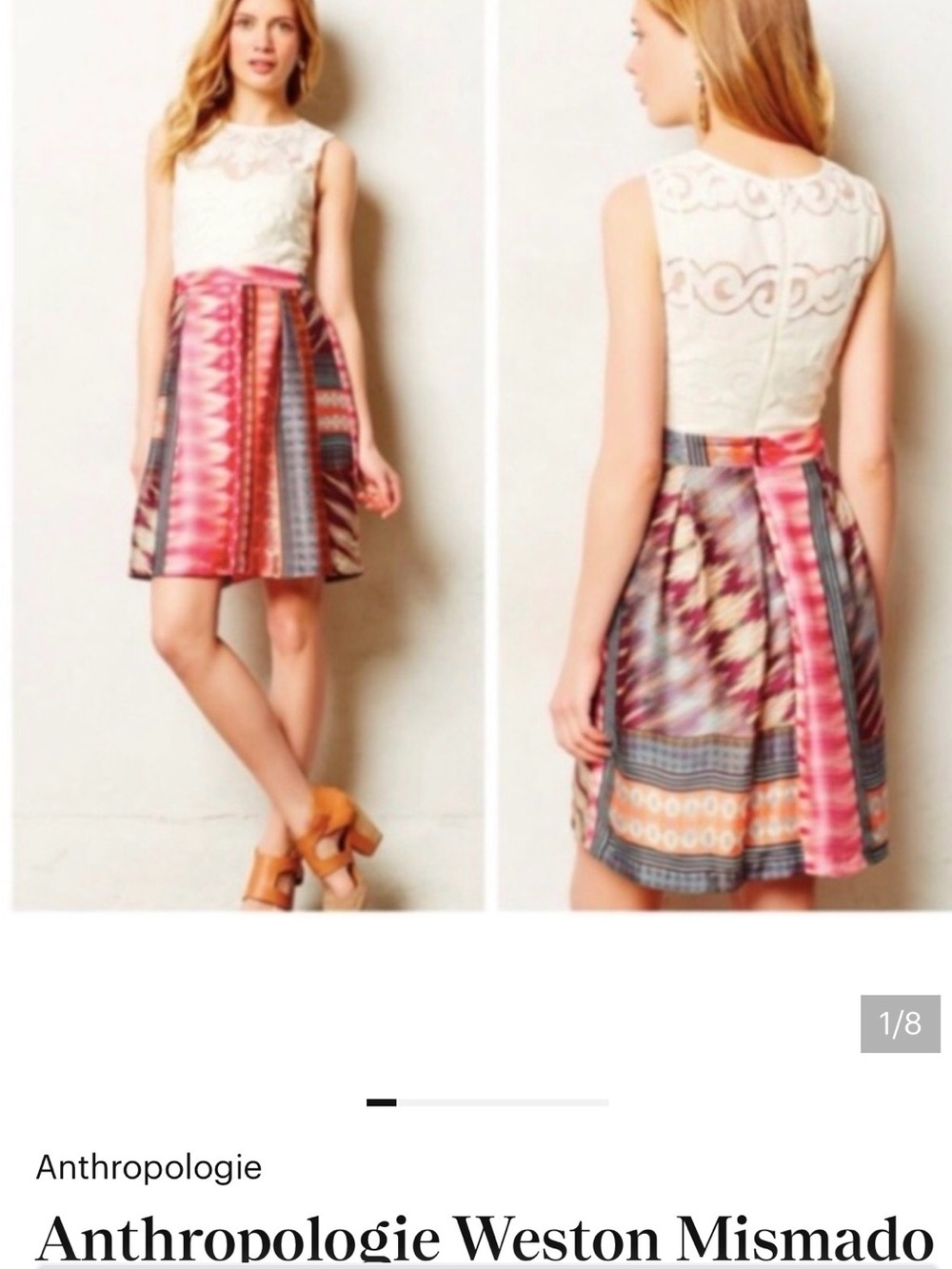 Anthropologie Weston Mismado Dress